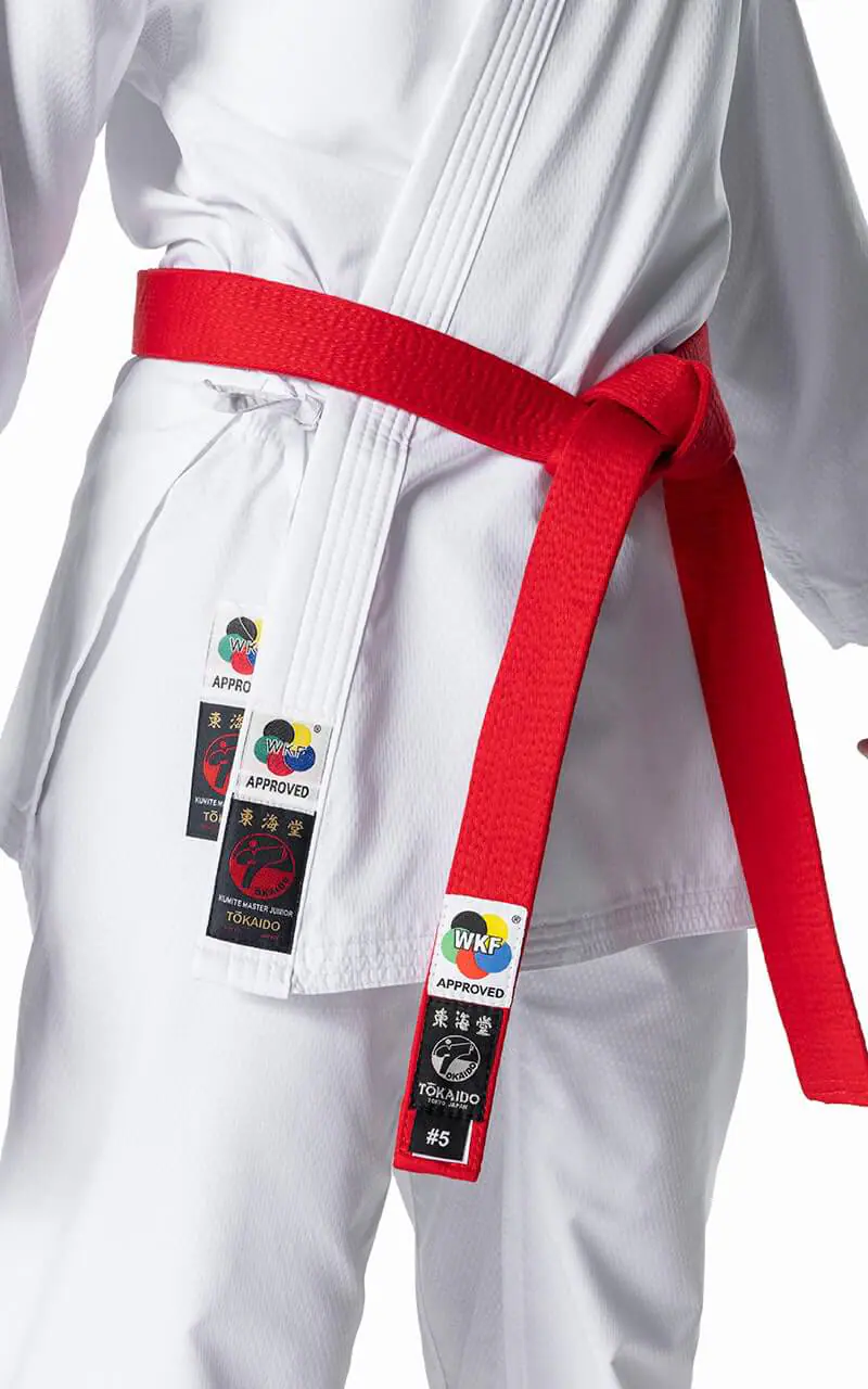 Kimono Tokaido Set Kumite Master Junior – WKF 9 kimono-tokaido-rouge-set-kumite-master-junior-wkf