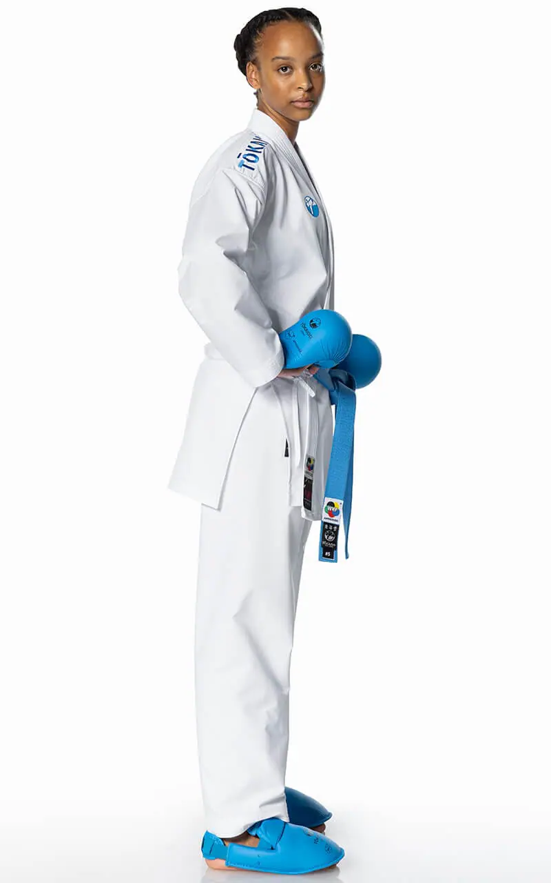 Kimono Tokaido Set Kumite Master Junior – WKF 13 kimono-tokaido-set-kumite-master-junior-wkf-bleu-