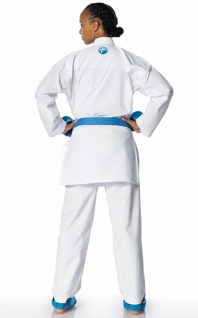 Kimono Tokaido Set Kumite Master Junior – WKF 12 kimono-tokaido-set-kumite-master-junior-wkf-bleu-dos