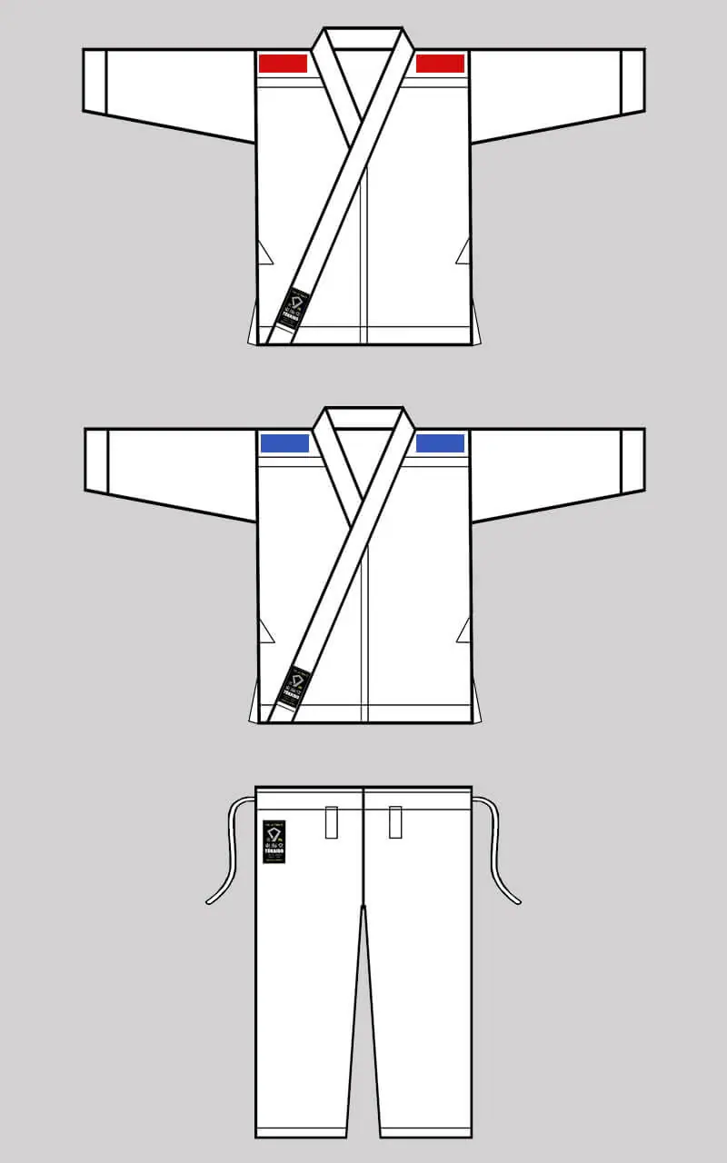 Kimono Tokaido Set Kumite Master Junior – WKF 4 Kimono Tokaido Set Kumite Master Junior – WKF - Image 2