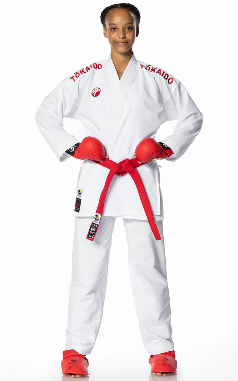 Kimono Tokaido Set Kumite Master Junior – WKF 7 kimono-tokaido-set-kumite-master-junior-wkf-rouge-