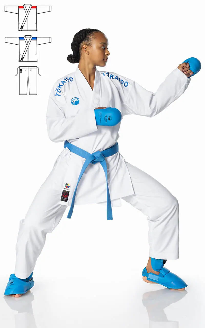Kimono Tokaido Set Kumite Master Junior – WKF 3 Kimono Tokaido Set Kumite Master Junior