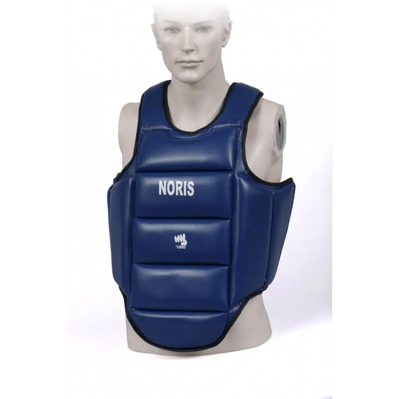 plastron-de-karate-noris-ffk-bleu