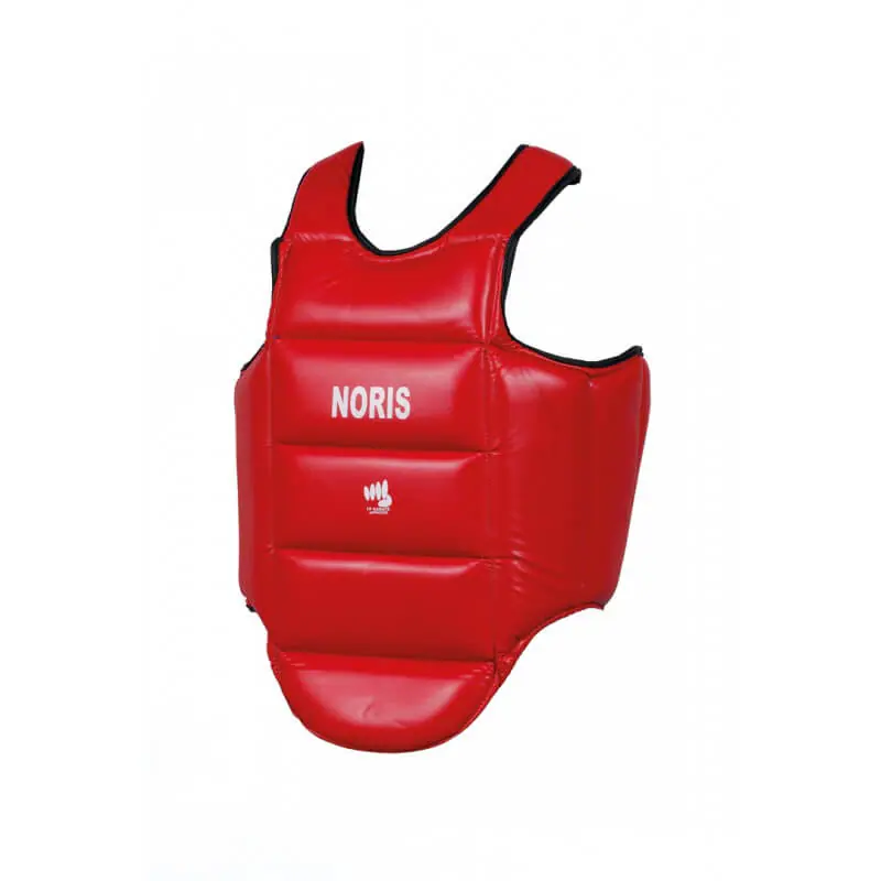plastron-de-karate-noris-ffk-rouge
