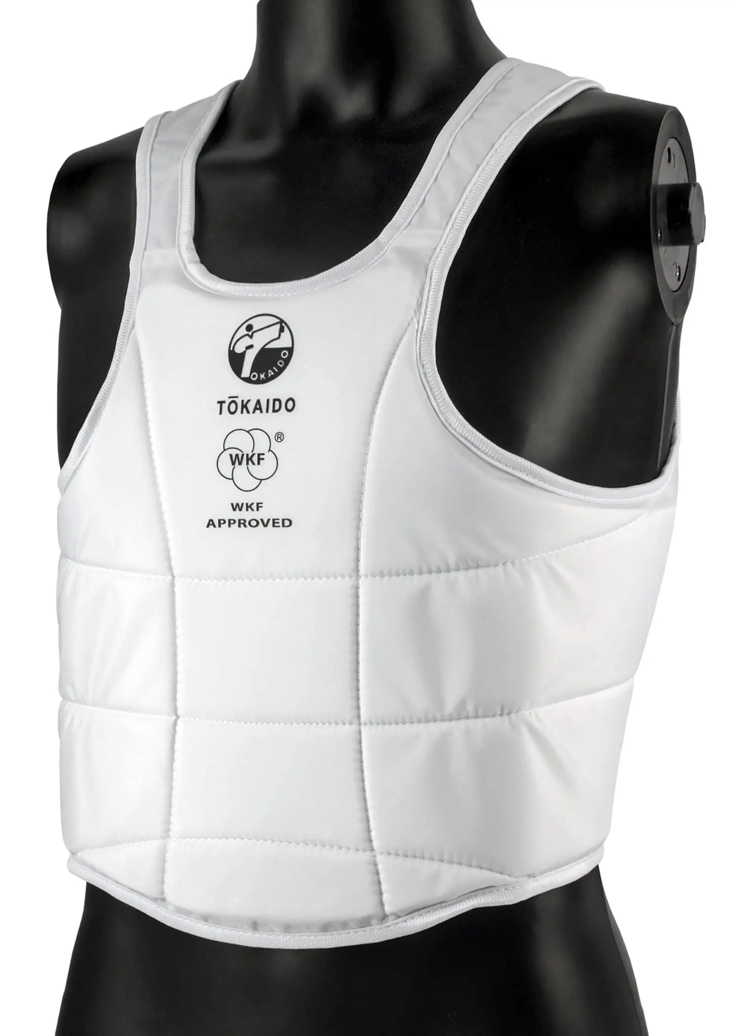 Plastron Tokaido BODY GUARD "PRO" pour Karate - WKF - Blanc 3 plastron-karate-tokaido-body-guard-pro-wkf