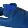 protege-pied-karate-detachable-pu-budo-fight-bleu-attache-velcro-pour-protege-tibia