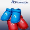 protege pieds karate arawaza style wkf bleu ou rouge
