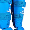 protege-tibias-et-pieds-karate-hayashi-wkf-bleu