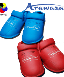 Protège-pieds Karate ARAWAZA bleu ou rouge - WKF