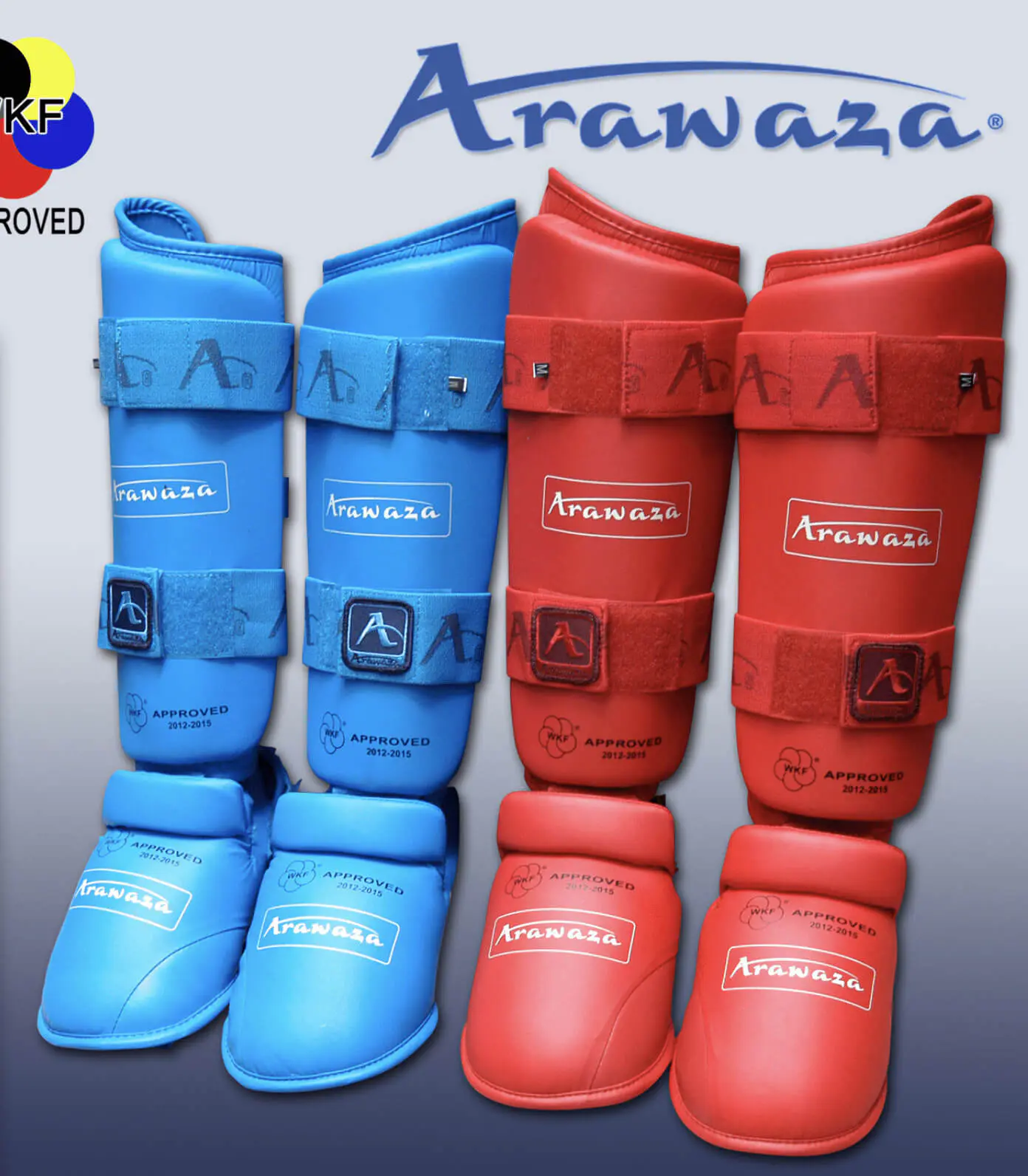 Protège-tibias et pieds Karate ARAWAZA