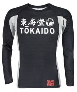 Rashguard Tokaido Athletic Japan tee-shirt-manches-longues-tokaido-noir-athletic-japan