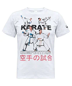 T-shirt Tokaido compétition Karate - Blanc