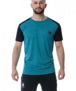 T-shirt Tokaido Team WKF pour homme - bleu/noir face